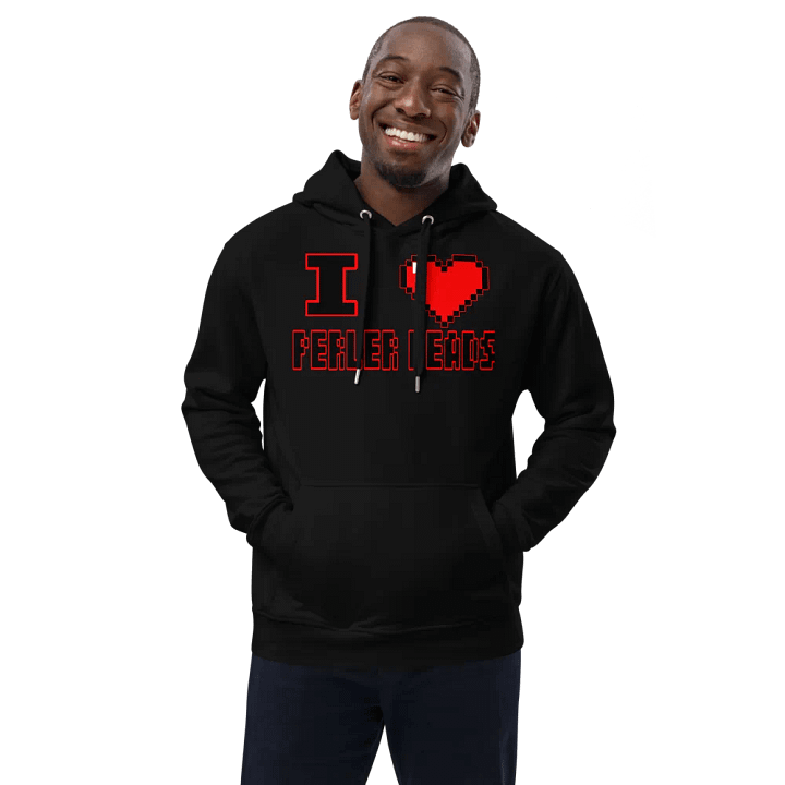 I Heart Perler Bead 2 Hoodie product image (1)