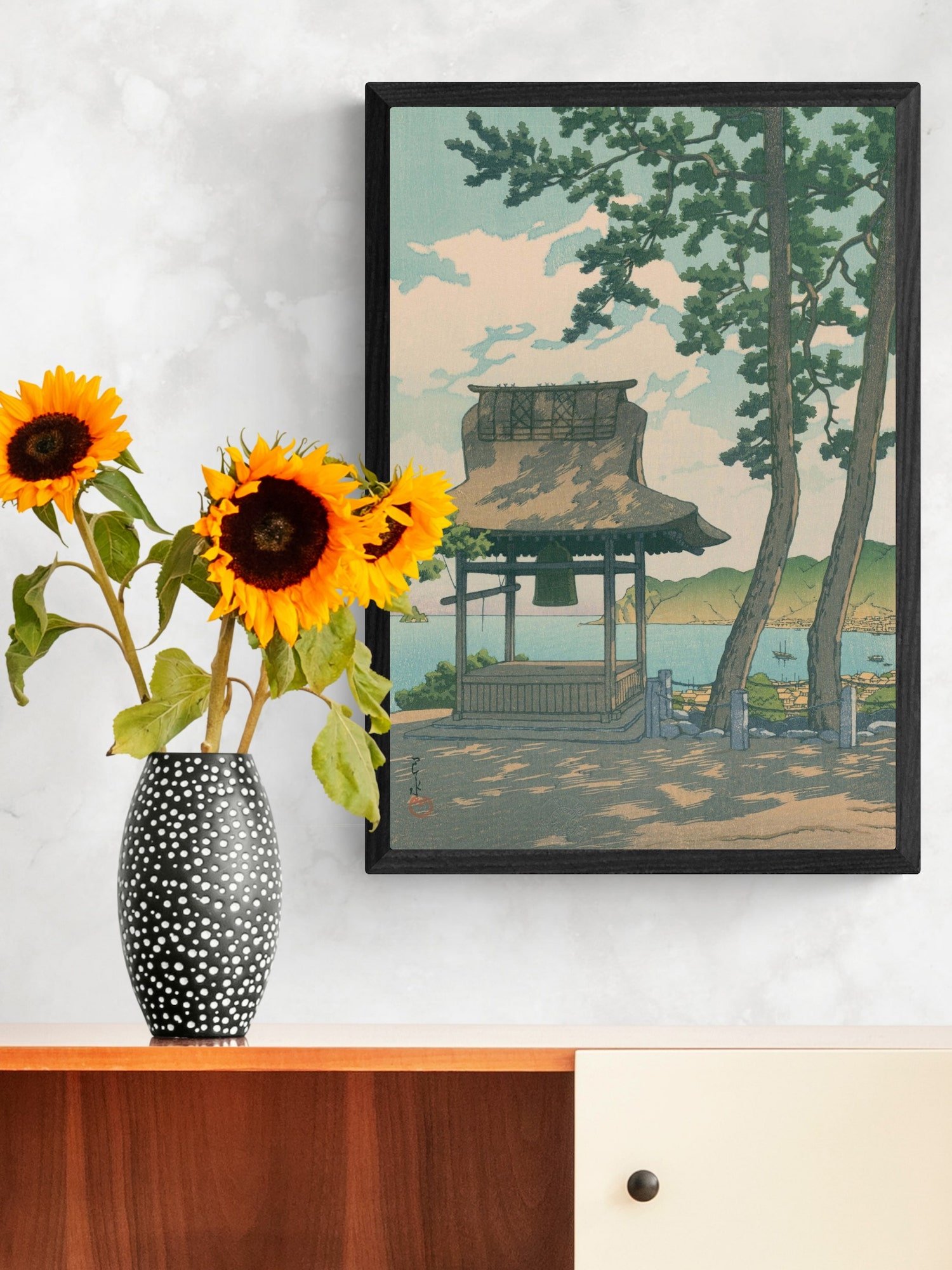 Shogetsu Temple in Ito, Izu - Kawase Hasui product image (3)