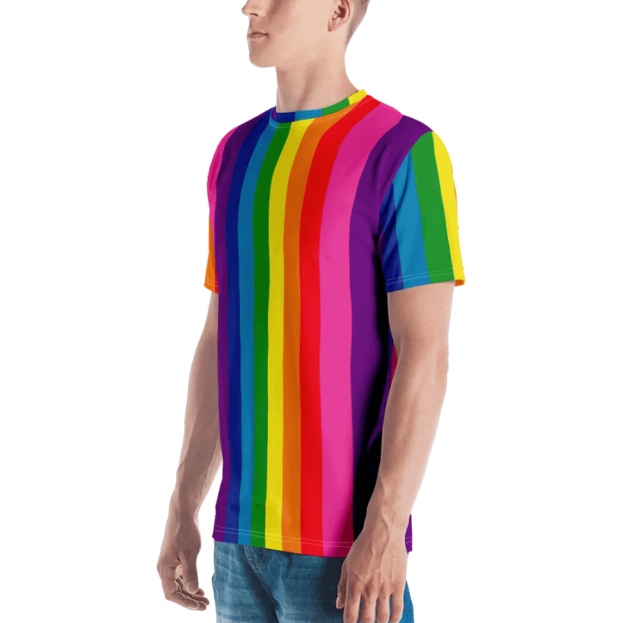 1978 Rainbow Pride Flag = 8-Color - All-Over Print Shirt product image (9)
