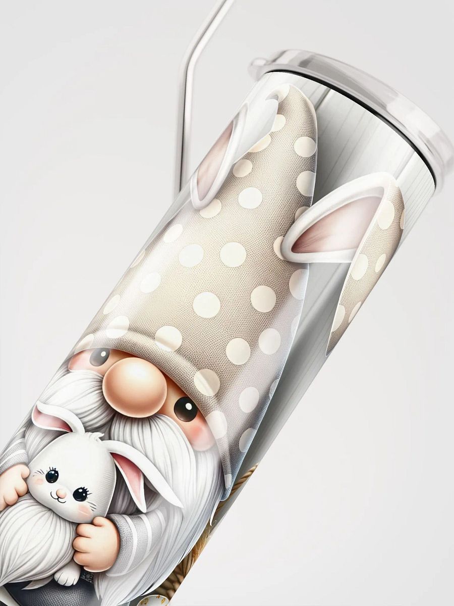 Whimsical Easter Gnome Stainless Steel Tumbler product image (9)