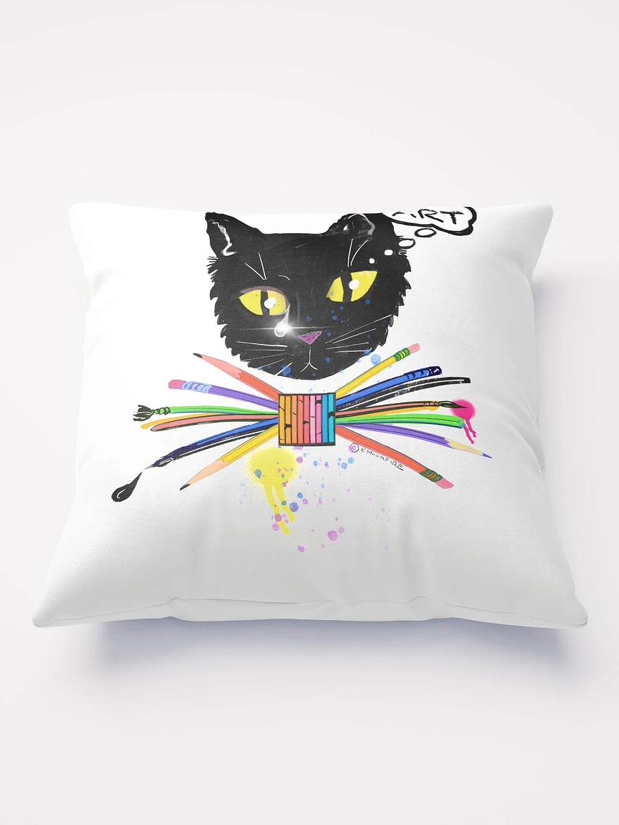 'Paintbrush Bowtie' Kitty Pillow product image (2)