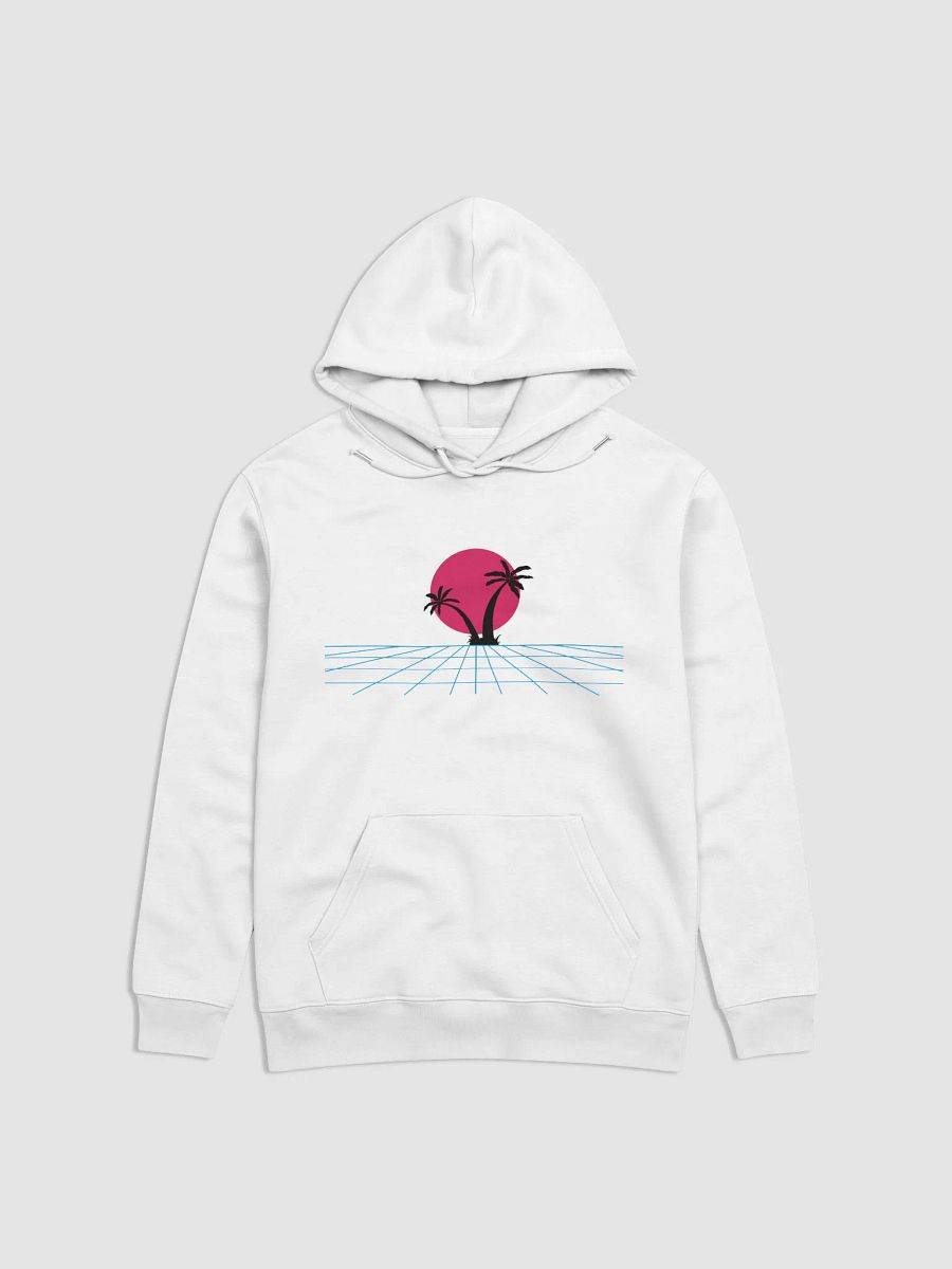 Retro Sunset Palm Eco Hoodie product image (1)