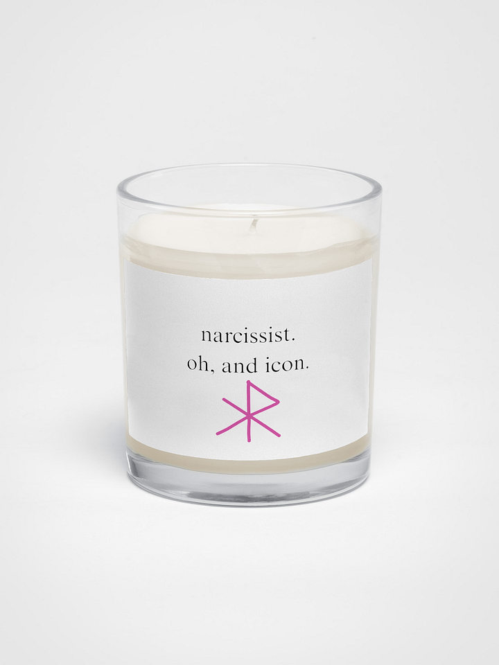 narcissist. oh, and icon. SELF-LOVE & SELF-OBSESSION GLAMOUR RITUAL CANDLE product image (1)