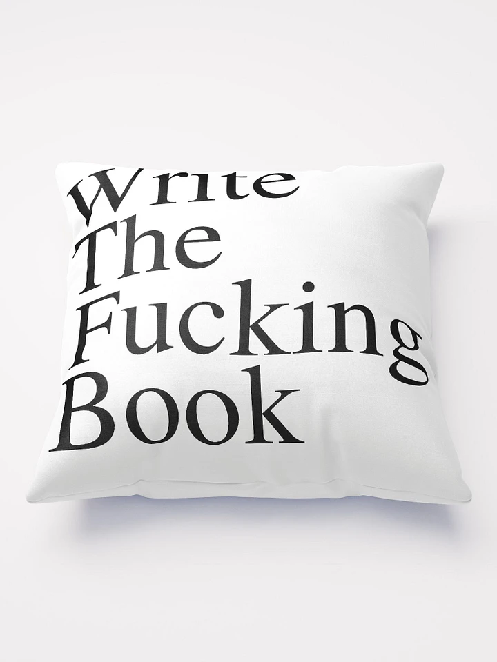 Write the Fucking Book Throw Pillow product image (1)