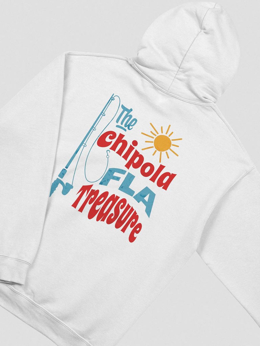 Fish the Chipola White Hoodie product image (5)