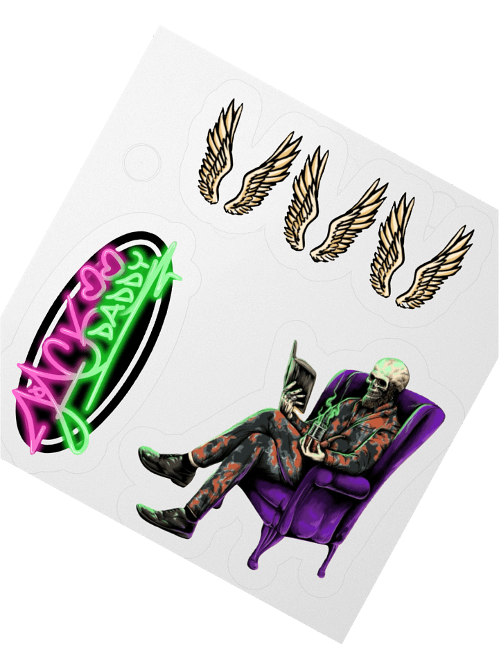 Jack Daddy Sticker Set product image (6)