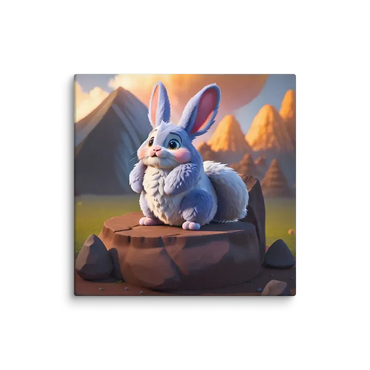 Endangered Species - Mexico - Volcano Rabbit Canvas Art product image (1)