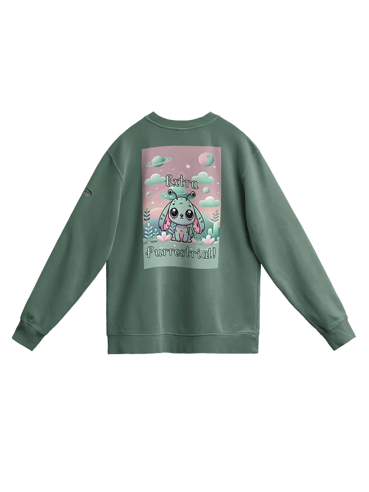 "Extra Furrestrial" Pigment Dyed Sweatshirt product image (19)