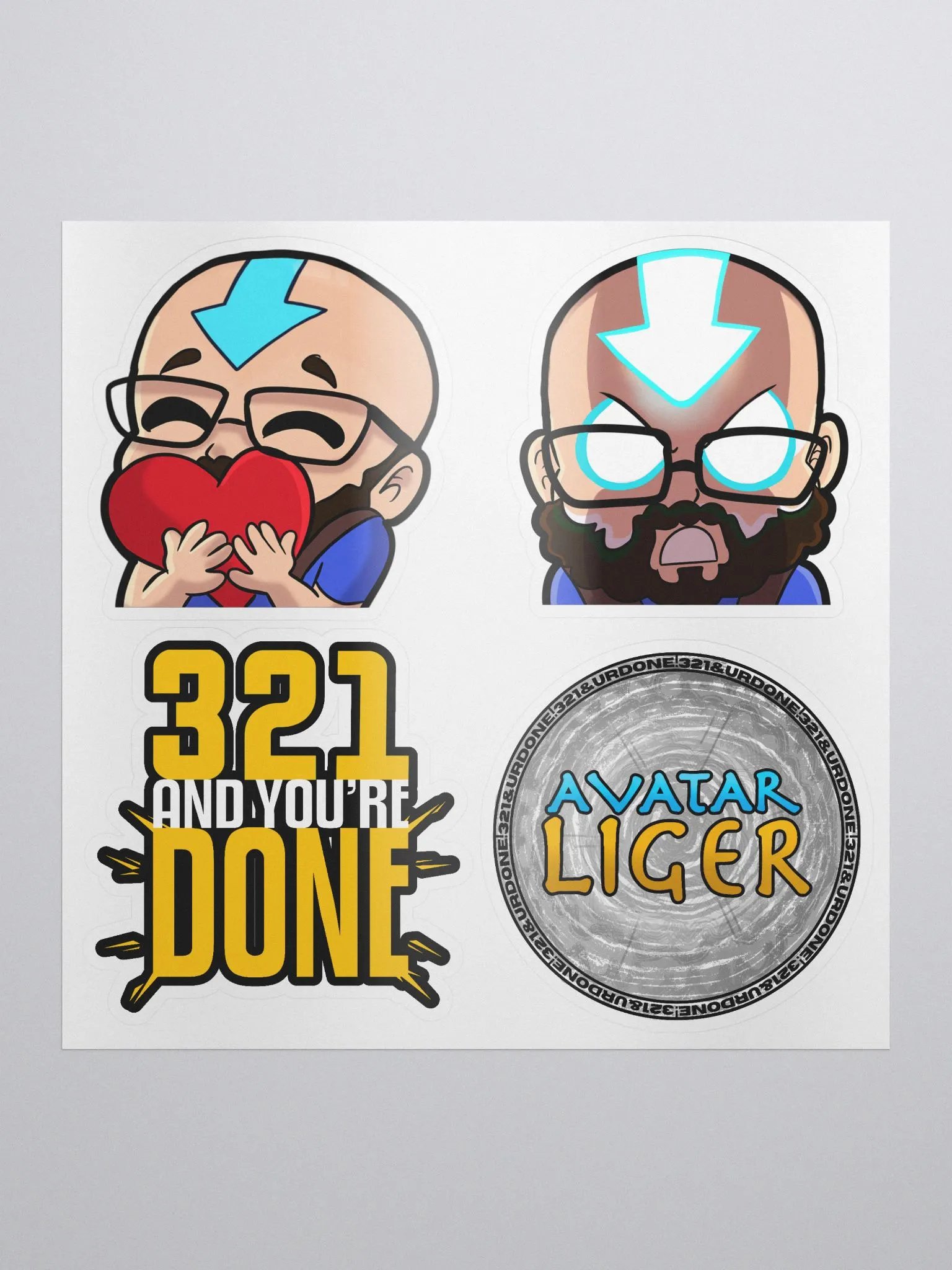 Liger Sticker Pack 3 product image (1)