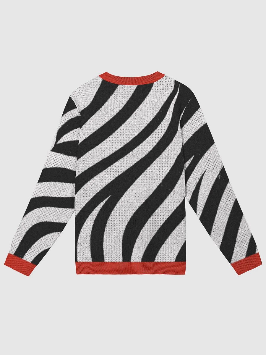 Animal Print Jacquard Knitted Crewneck Jumper product image (2)