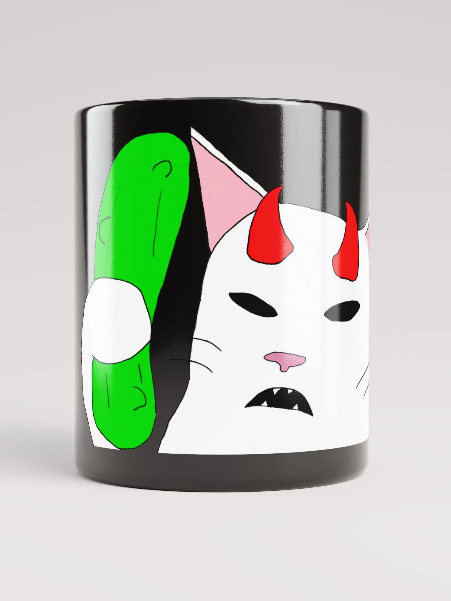DemonCat Mug without text product image (2)