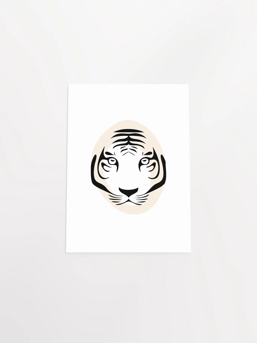 The Watcher - Minimalist Tiger Print product image (5)