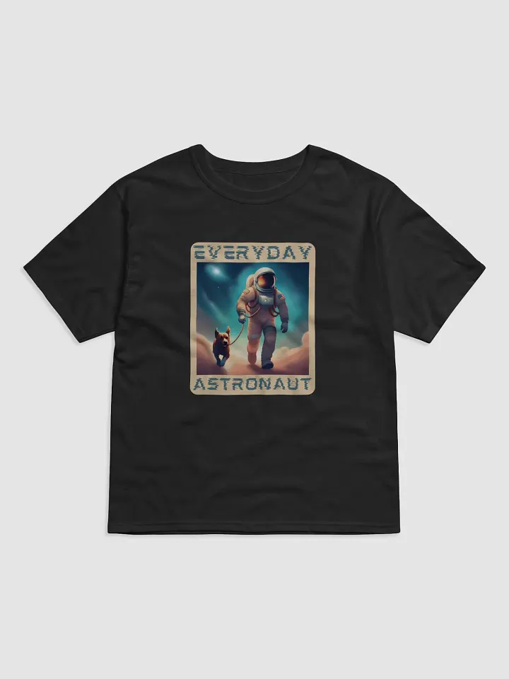 Everyday Astronaut Walking the Dog Relaxed T-shirt product image (3)
