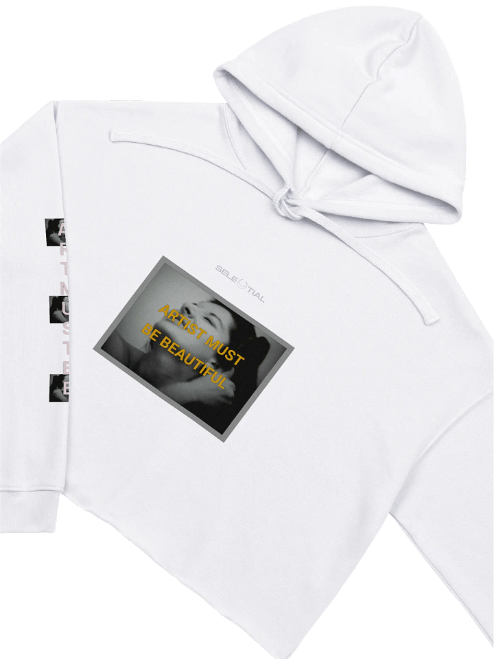 ARTIST MUST CROP HOODIE product image (2)