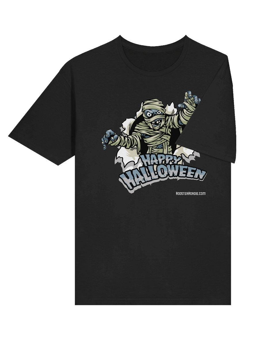 Happy Halloween Mummy T-Shirt – Scary Undead Monster Tee, Spooky Halloween Graphic Shirt product image (37)