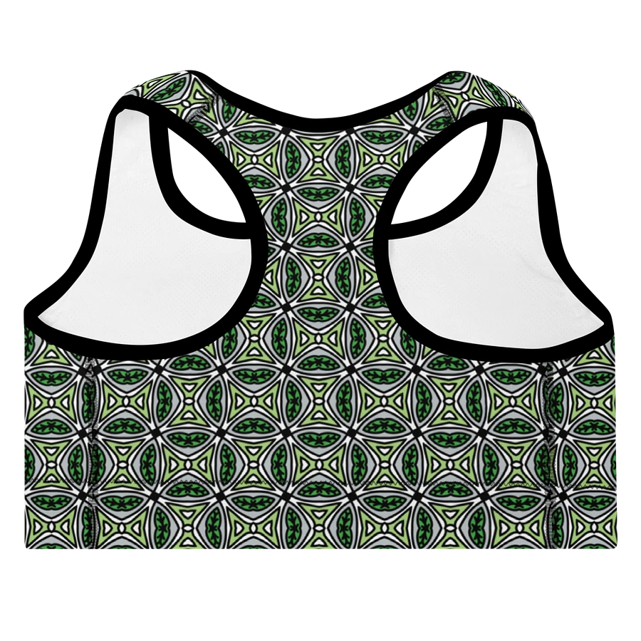 Aromantic Abstract (2) - Padded Sports Bra product image (4)