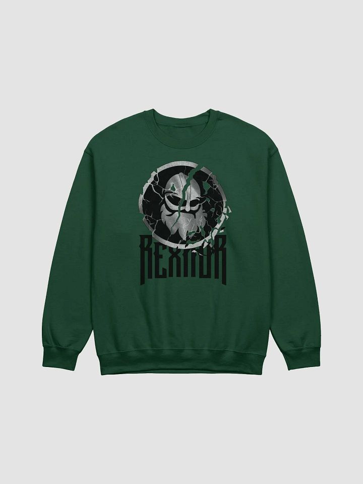 REXNOR Crewneck (Crumbling Logo + Black Text) product image (1)