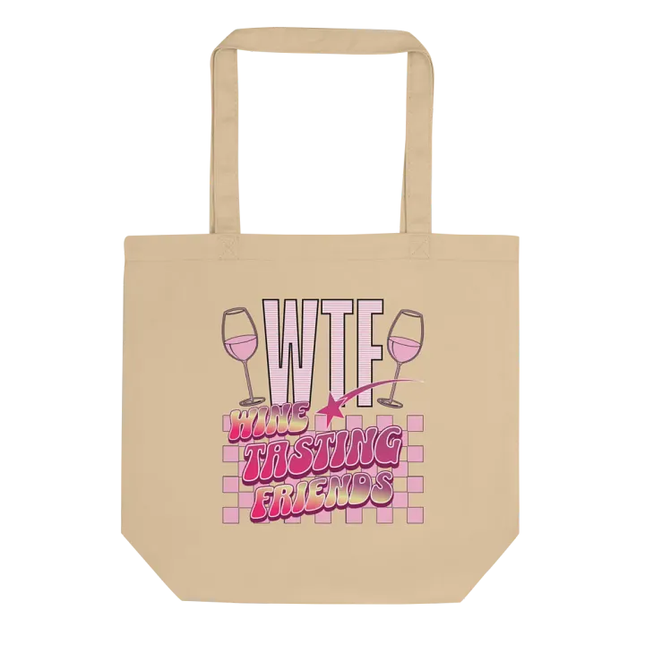 WTF Wine Tasting Friends Tote Bag product image (1)