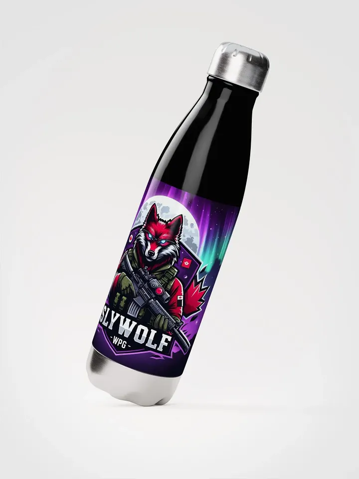 Sly Wolf Stainless Steel Water Bottle product image (2)