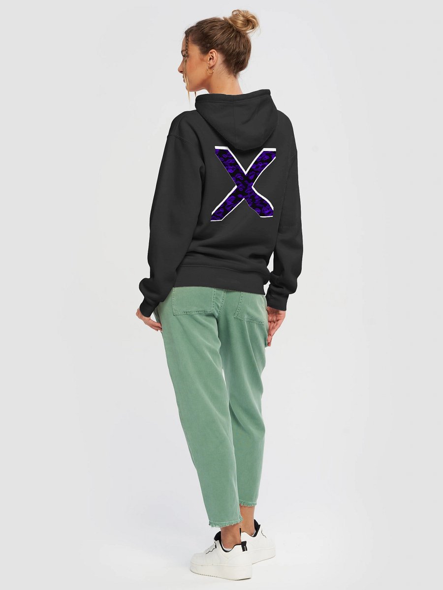 Black X Purple Lipstick Kisses | Hoodie product image (4)
