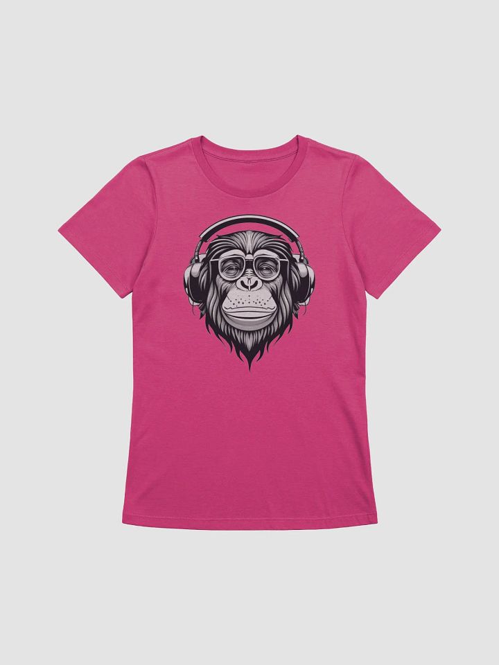 Monkey Business Womans T Shirt (Marley Chimp) product image (2)