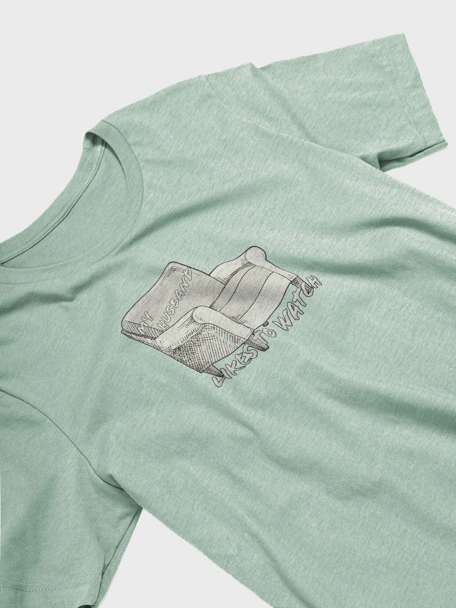My husband likes to watch flowy Tee product image (25)