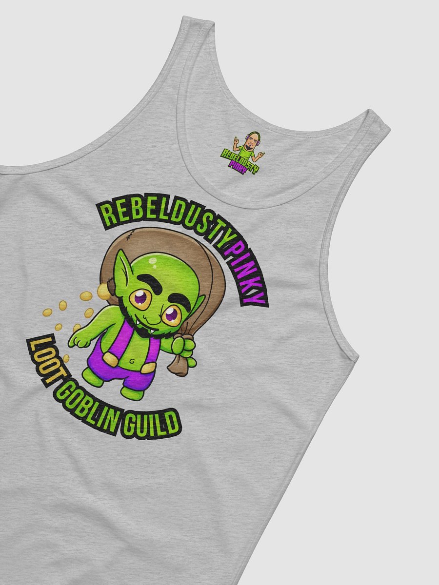 RebelDustyPinky Loot Goblin Guild Tank Top! product image (8)