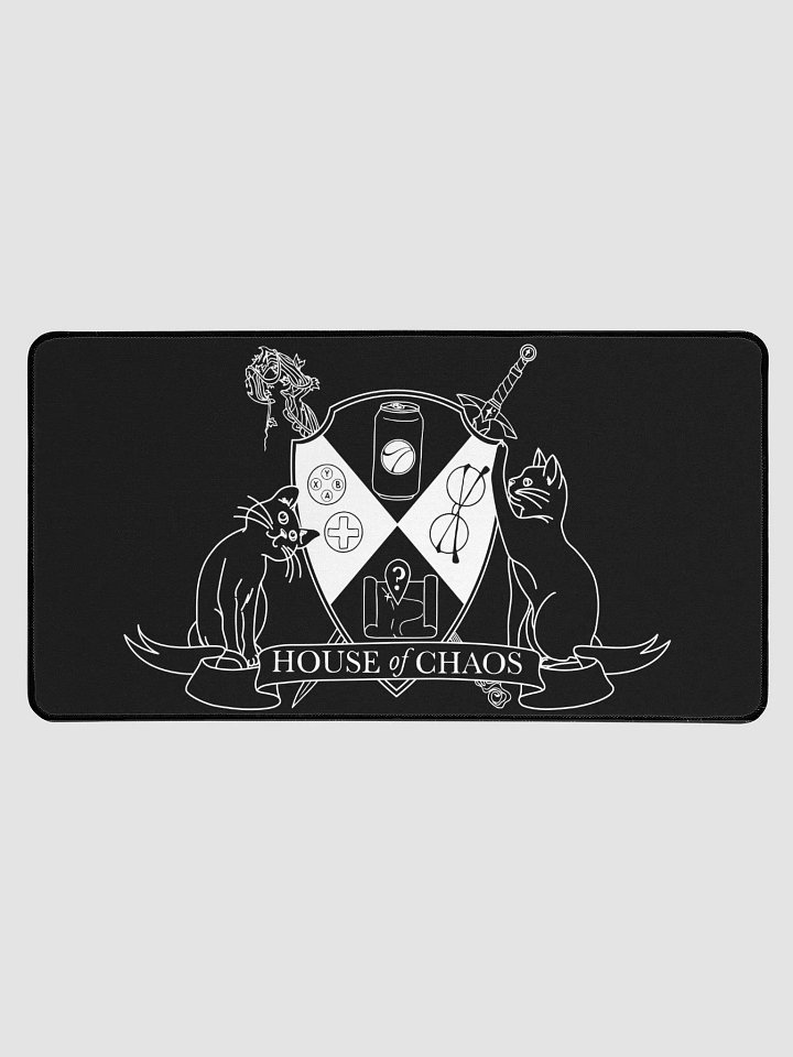 House Of Chaos - Deskmat Black product image (1)