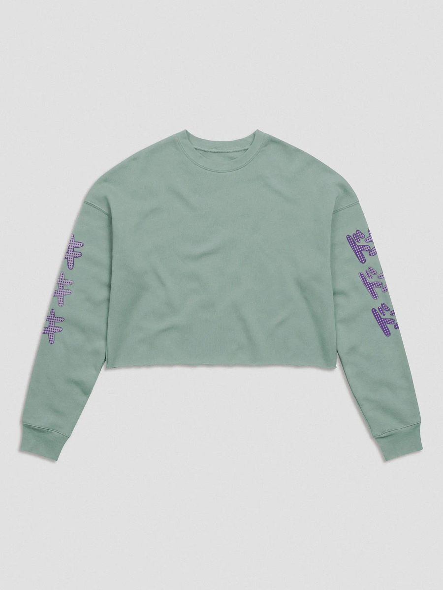 Doki All Over Crop Sweater product image (1)