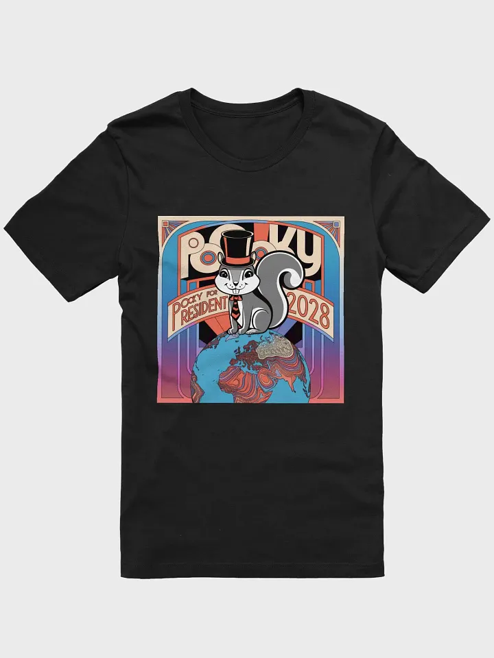Super Comfy and Flattering Tee: Pooky For President 2028 product image (1)