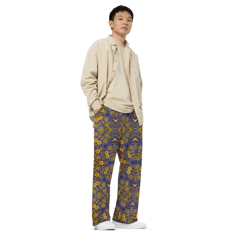 Moroccan Kaleidoscope Wideleg Pants product image (4)