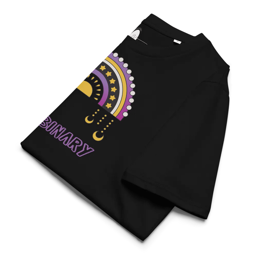 Non-Binary Rainbow Organic Cotton T-Shirt product image (8)