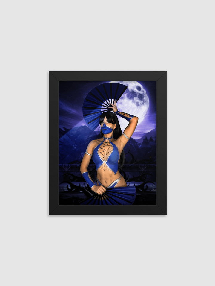 Kitana Bodypaint Framed Poster product image (1)