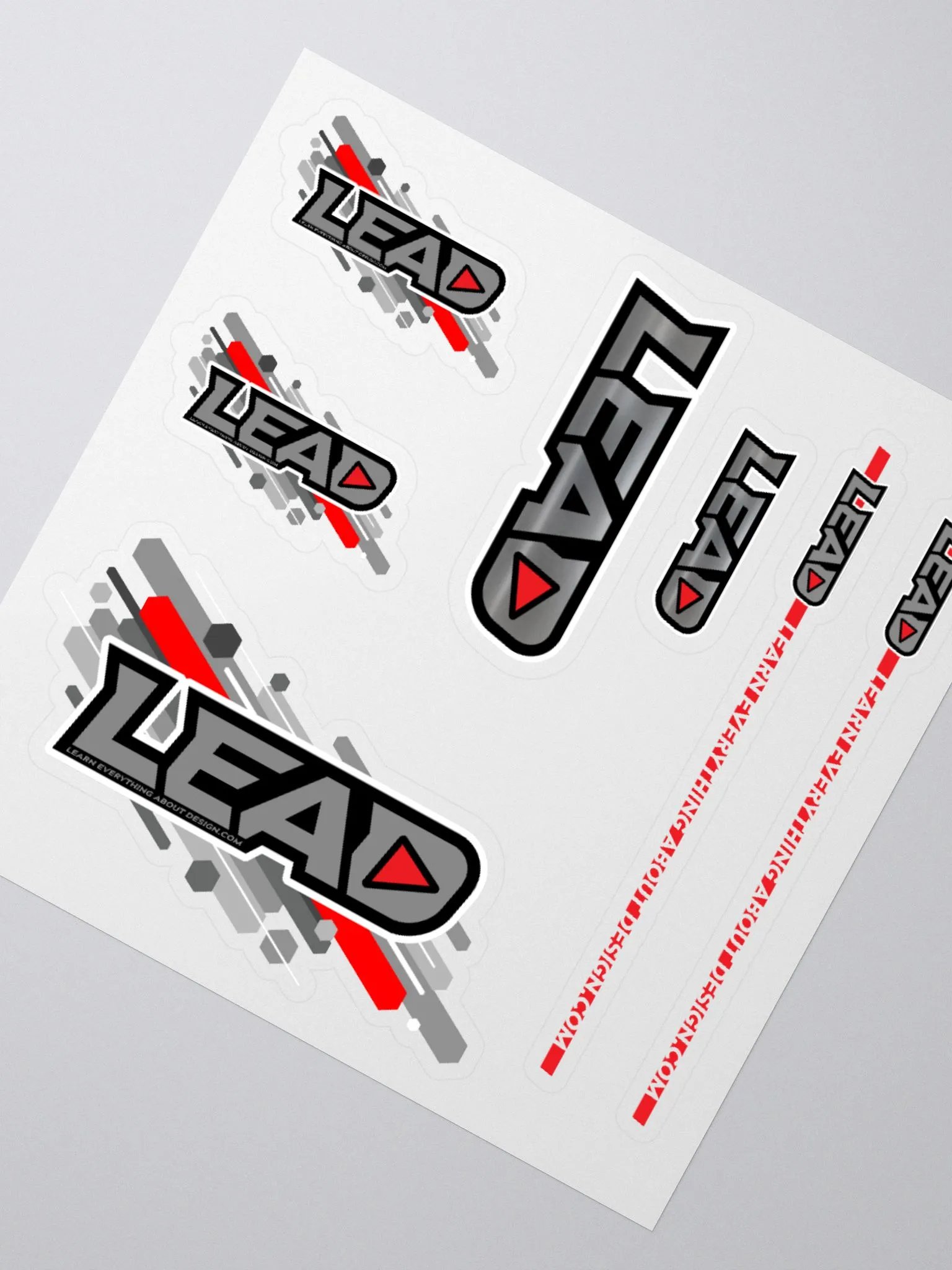 LEAD Sticker Sheet product image (2)
