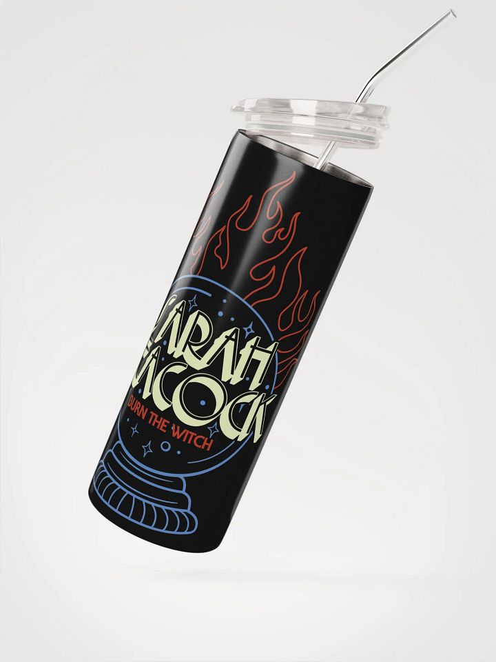 Burn the Witch Crystal Flame Tumbler product image (2)