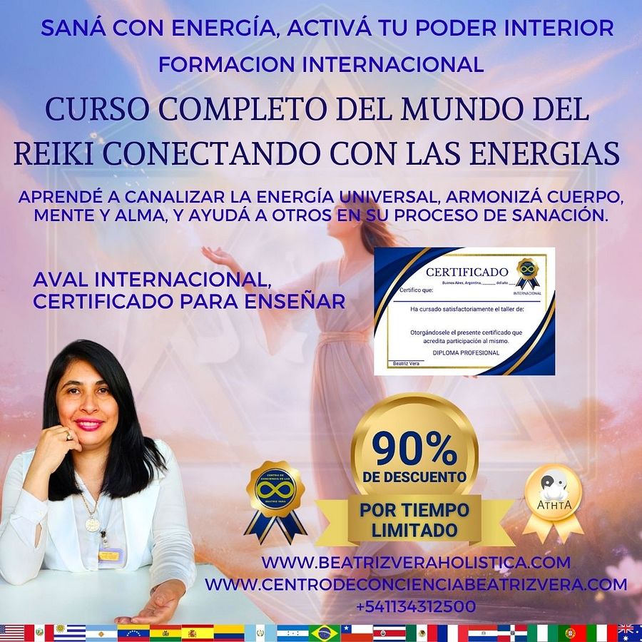 Curso completo del mundo del reiki conectando con las energías product image (1)