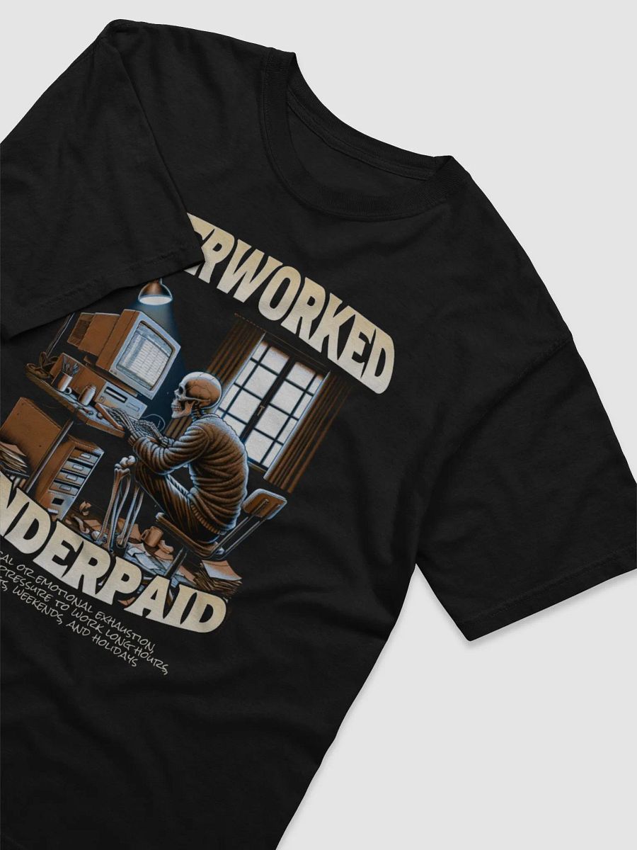 Skeleton Overworked T-Shirt product image (3)