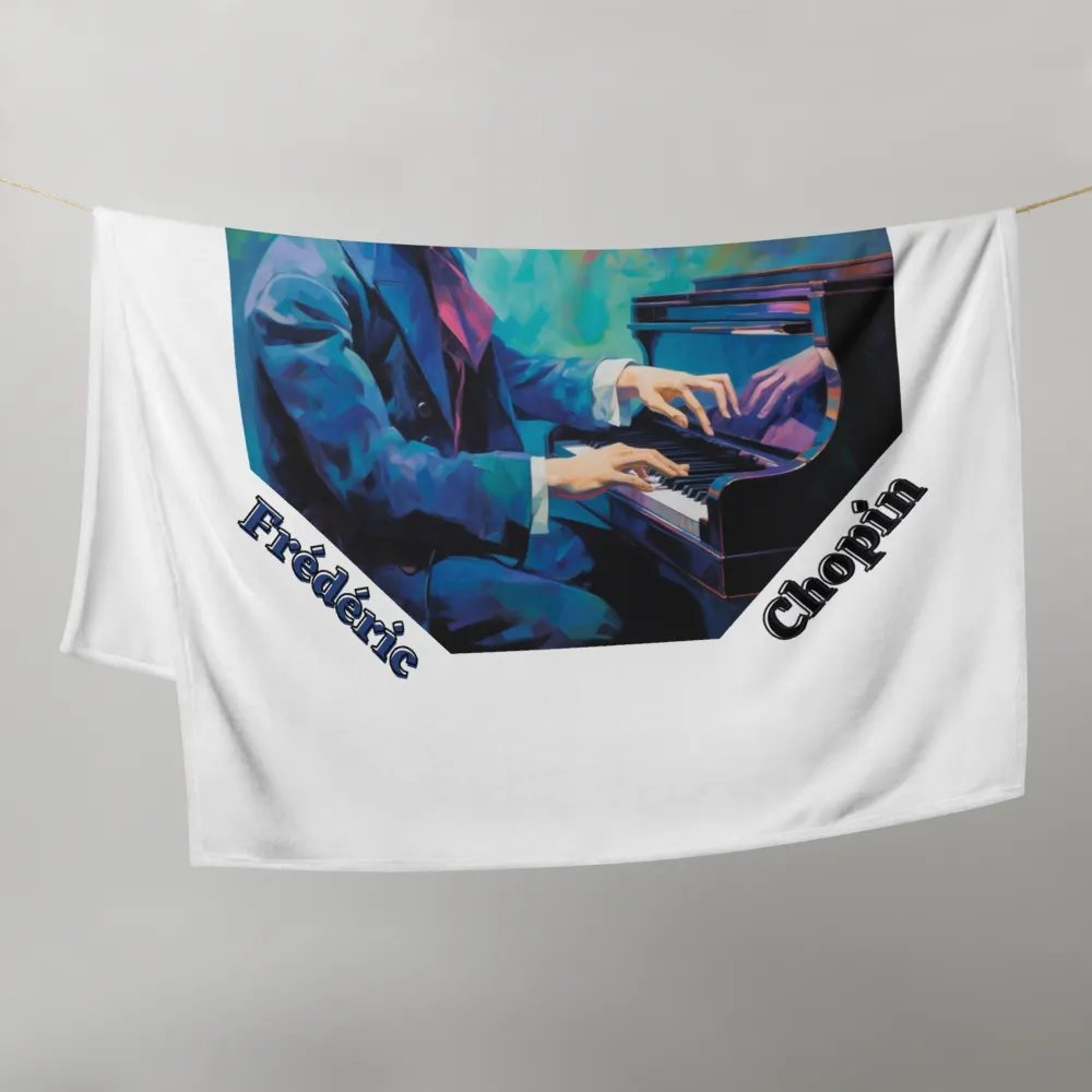 Frédéric Chopin [Playing Piano] - Piano Genius | Blanket product image (9)