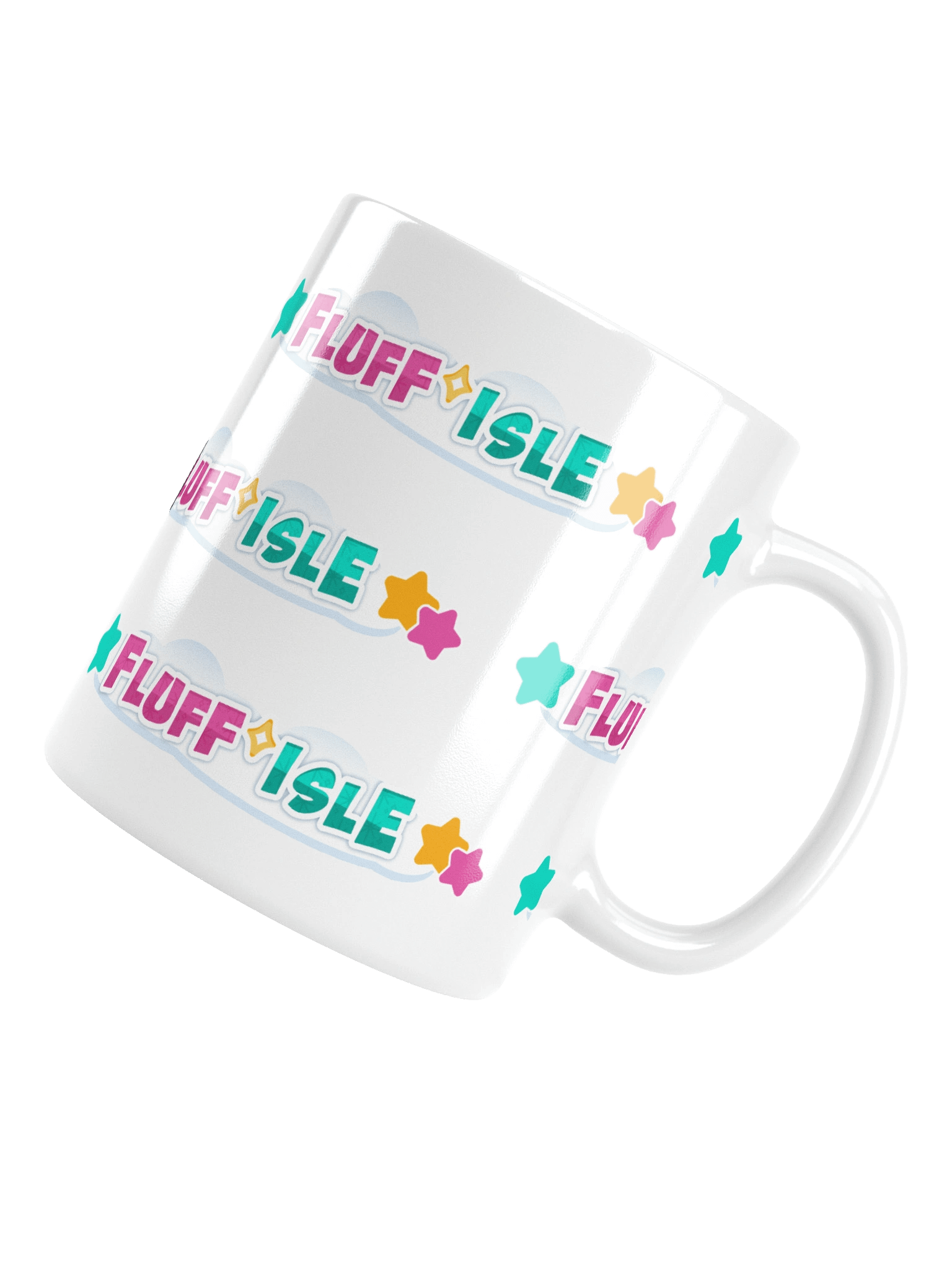 Fluff'isle multi logo Mug product image (5)