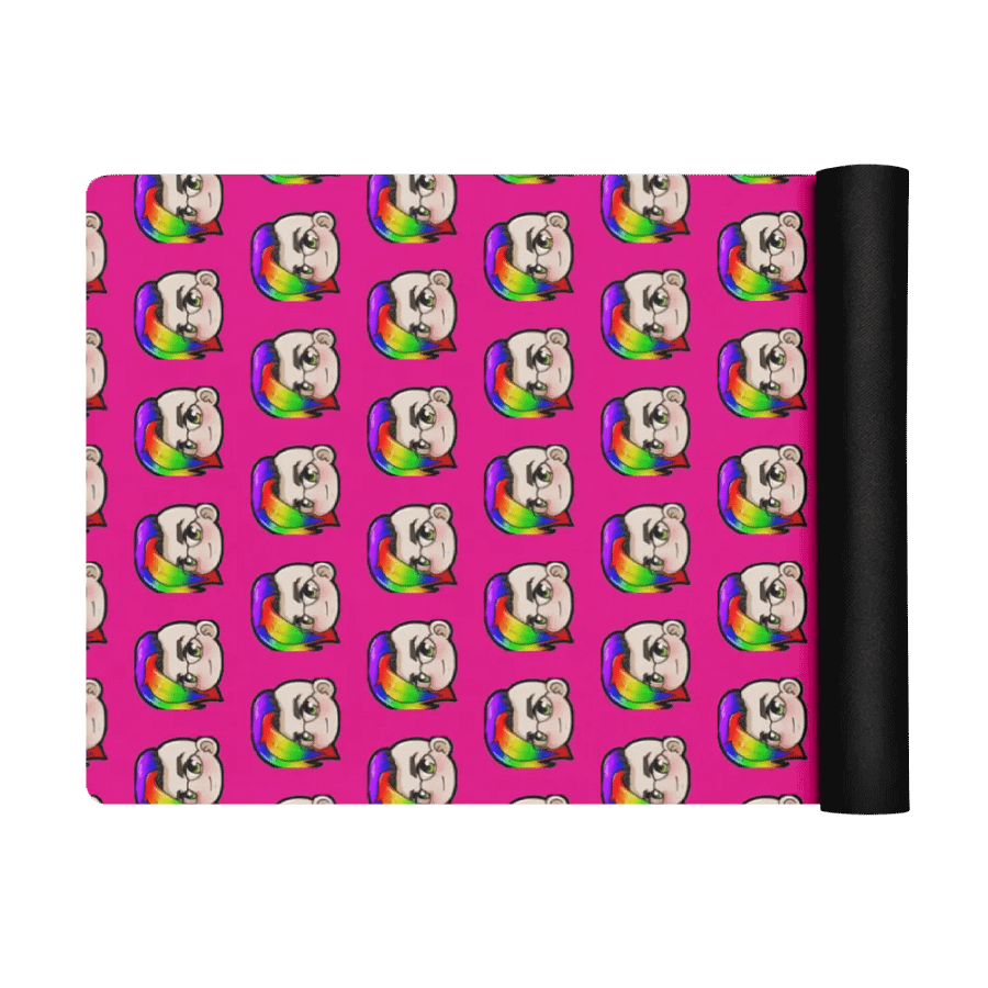 Hybrid Pride Yoga Mat (Pink) product image (4)
