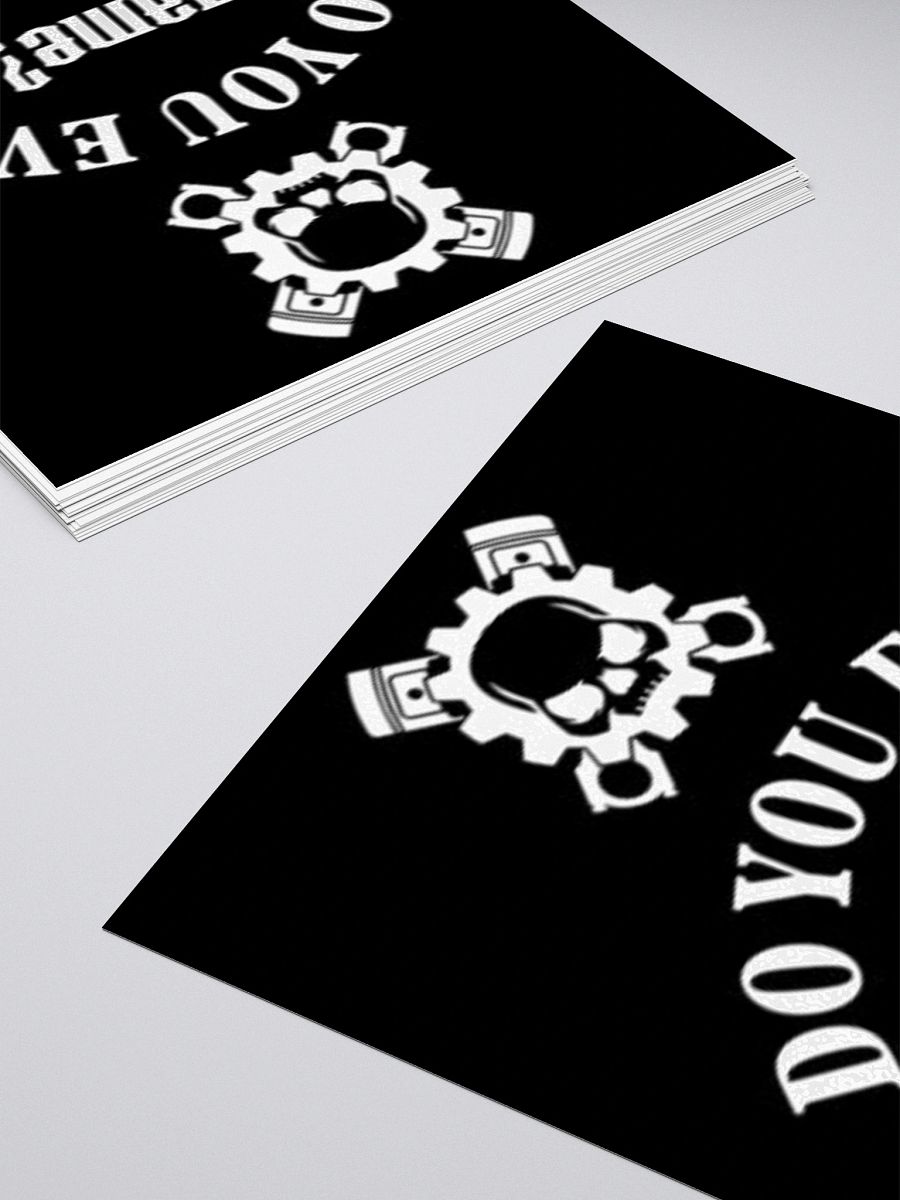 Skull Gear Kiss Cut Stickers product image (7)