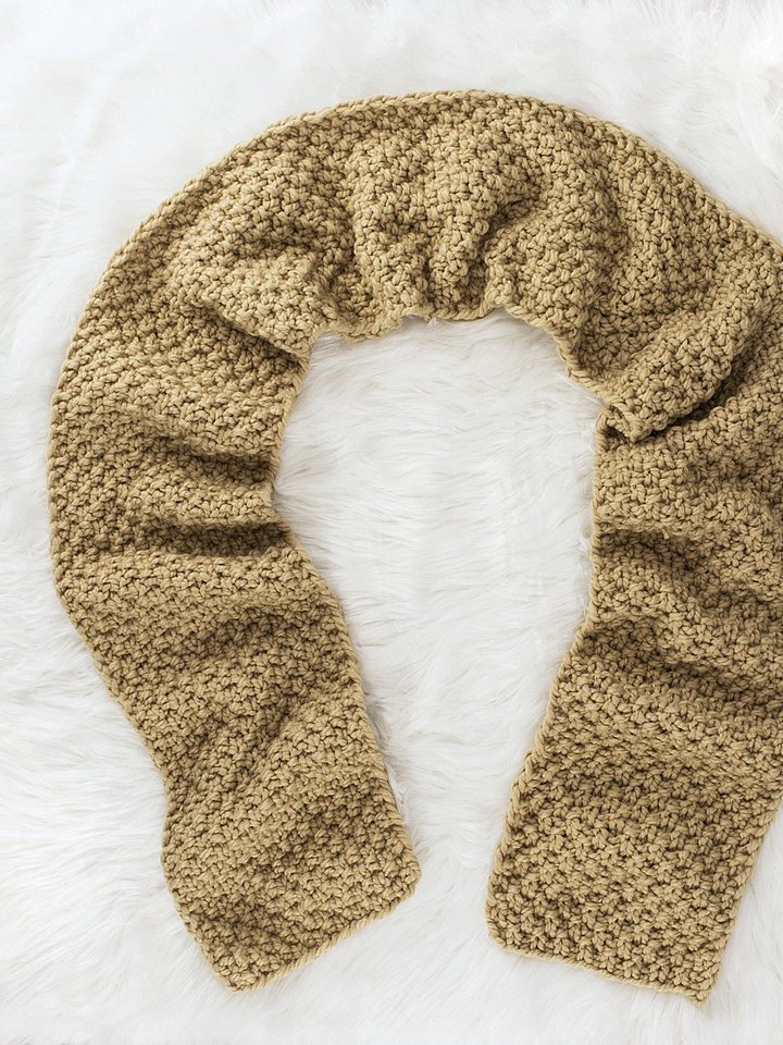 Easy Scarf Knitting Pattern - Toasty product image (1)