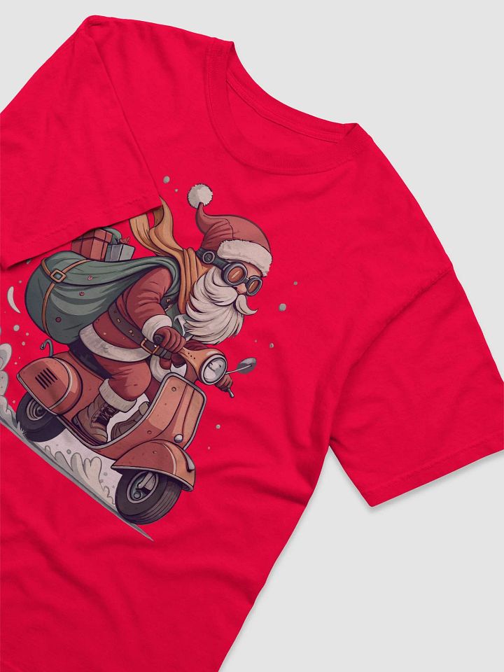 Santa Scooter Joyride T-Shirt product image (1)