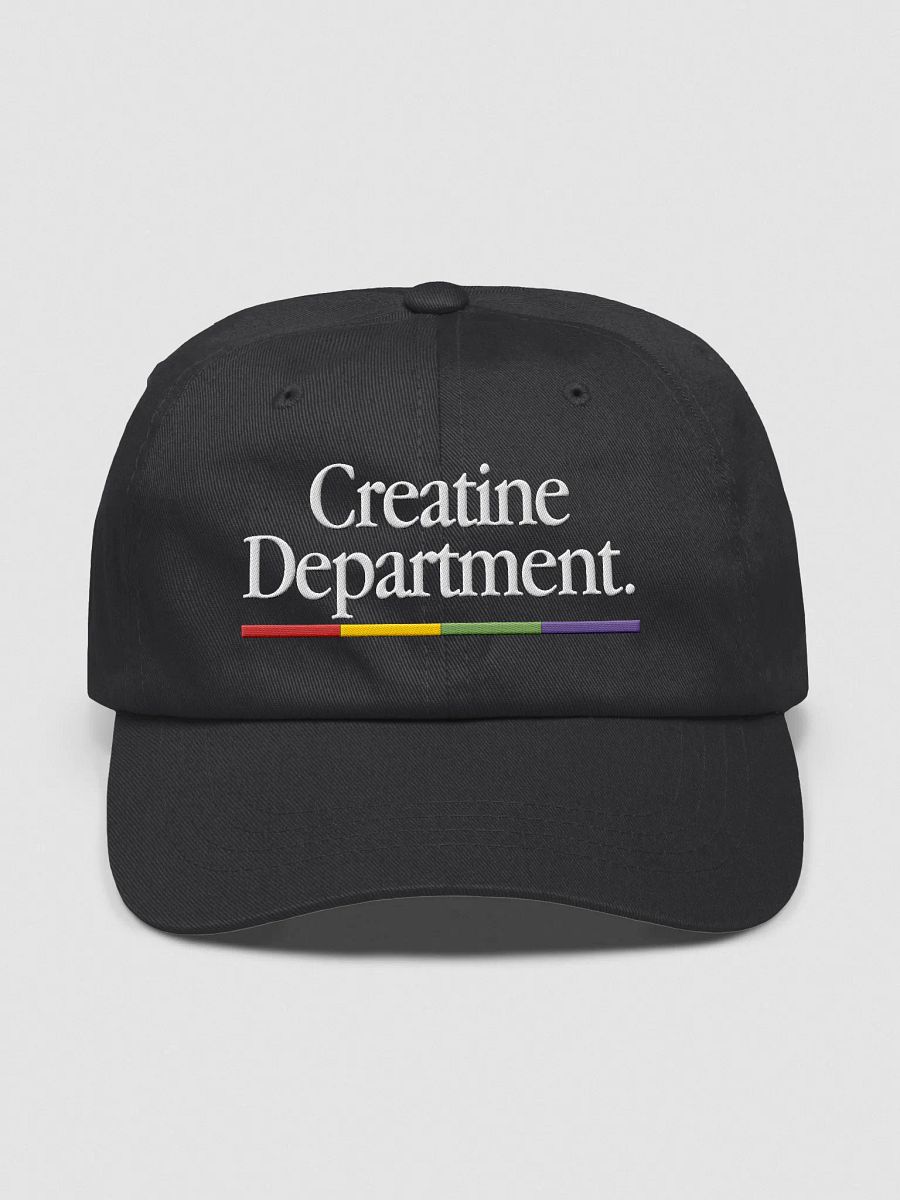 creatine department hat - 100% cotton product image (1)