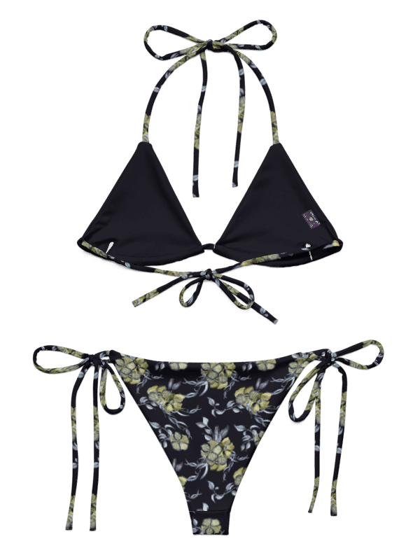 Gothic Flower | Recycled String Bikini product image (10)