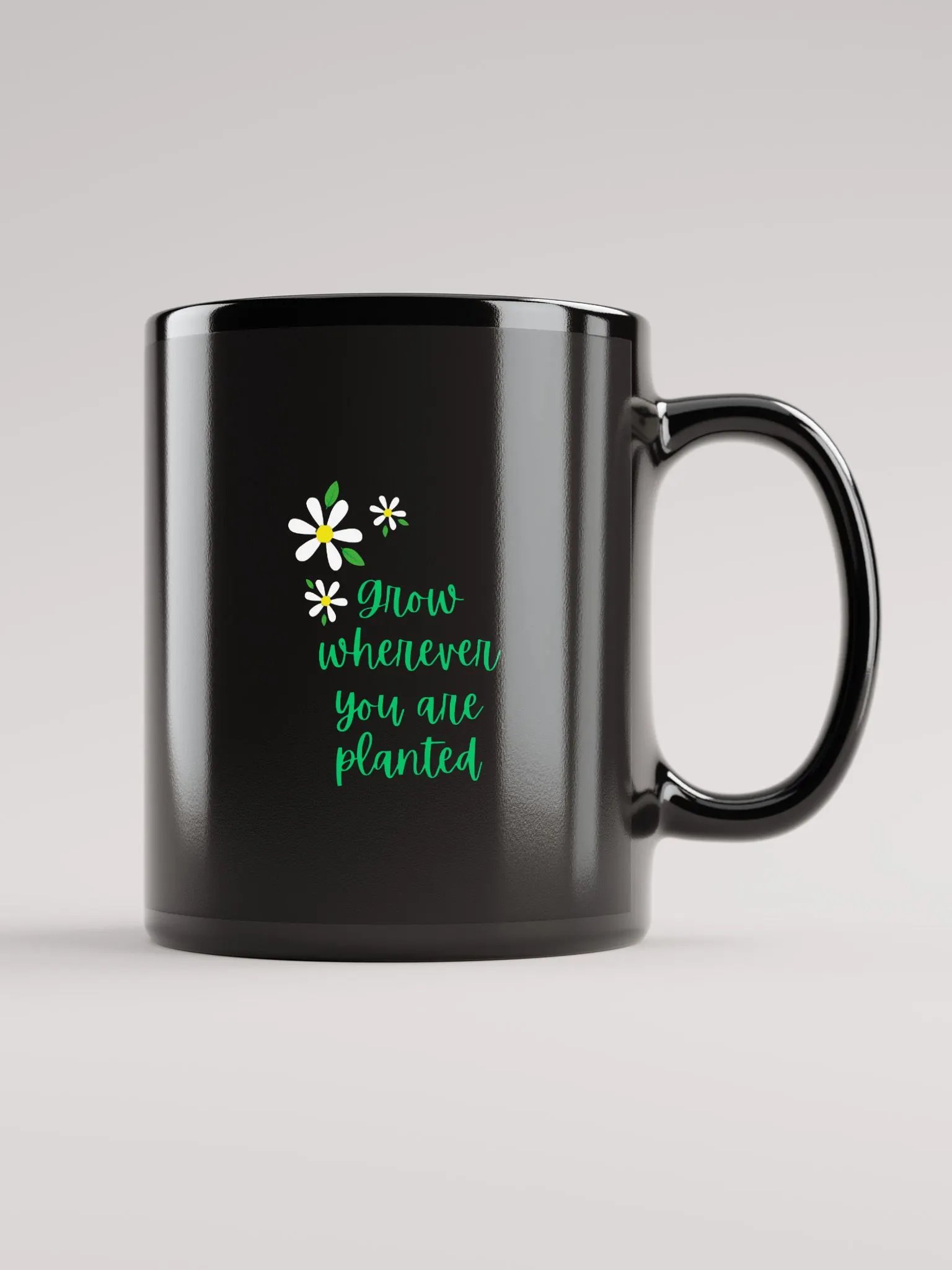 Ceramic Mug Grow Where You Are Planted, Spiritual Growth, Motivational Gift product image (1)