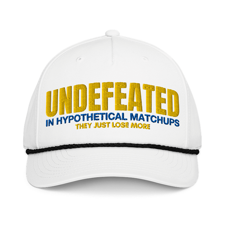 Undefeated in Hypothetical Matchups SEC Rope Hat product image (1)