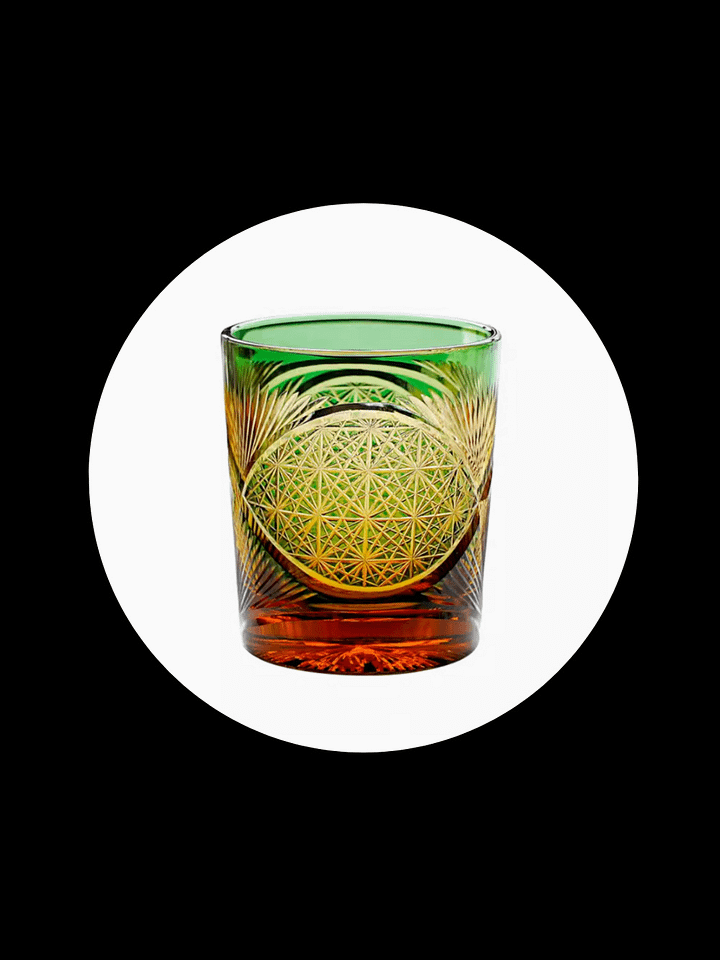 Edo Kiriko - Amber Green product image (1)