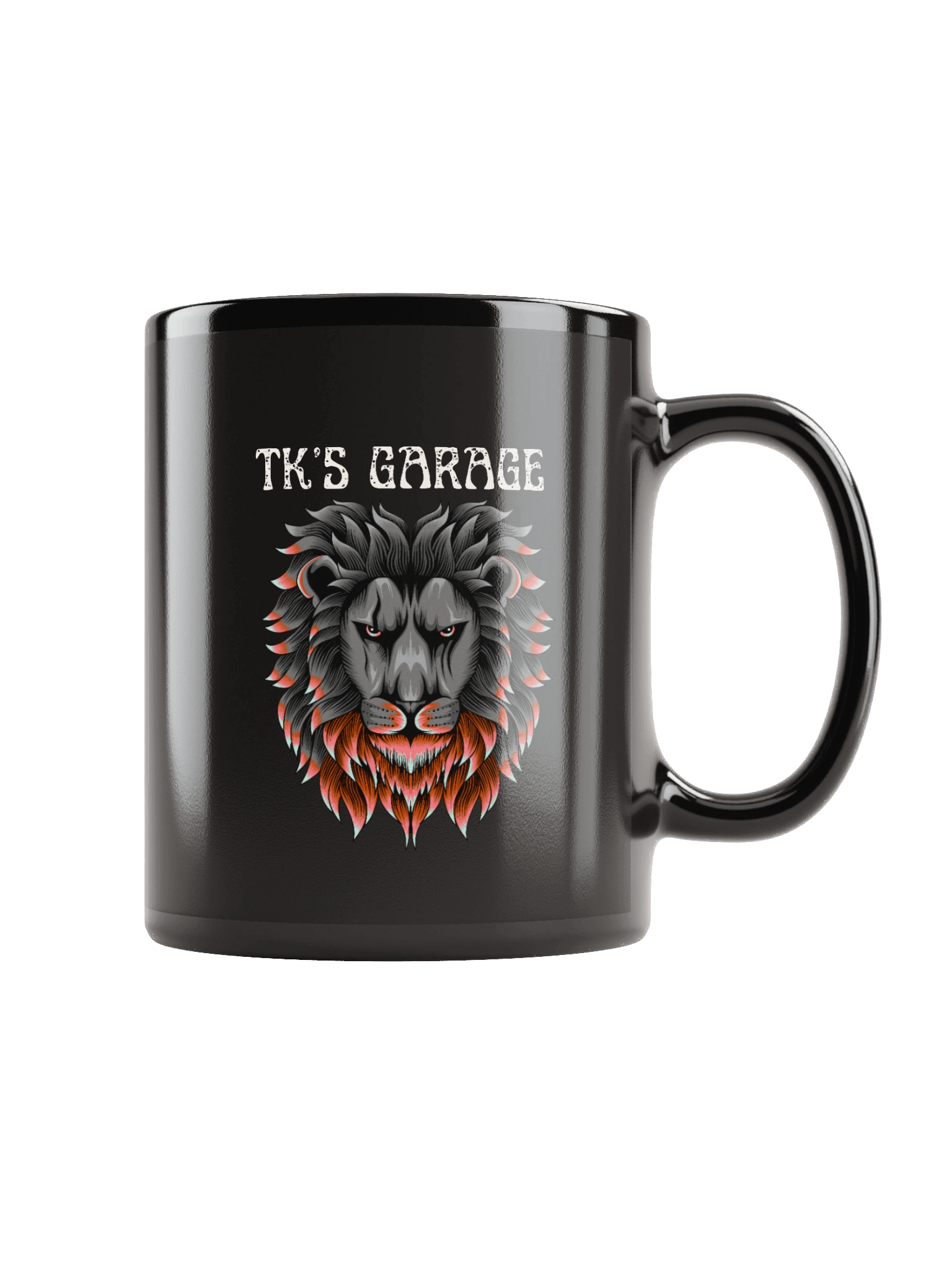 TKs Garage Lion Mug product image (1)
