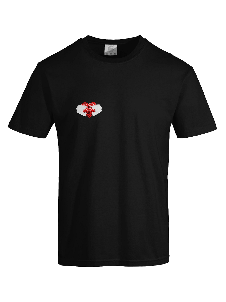 Matching Off-Road Helmet Heart (White-Left) | Shirt product image (3)